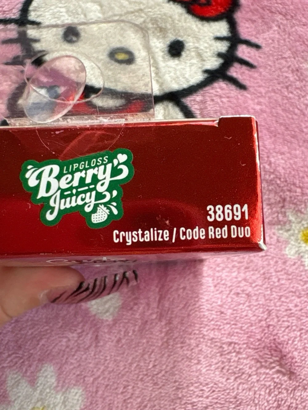 Rude Lipgloss Duo - Crystalize / Code Red
